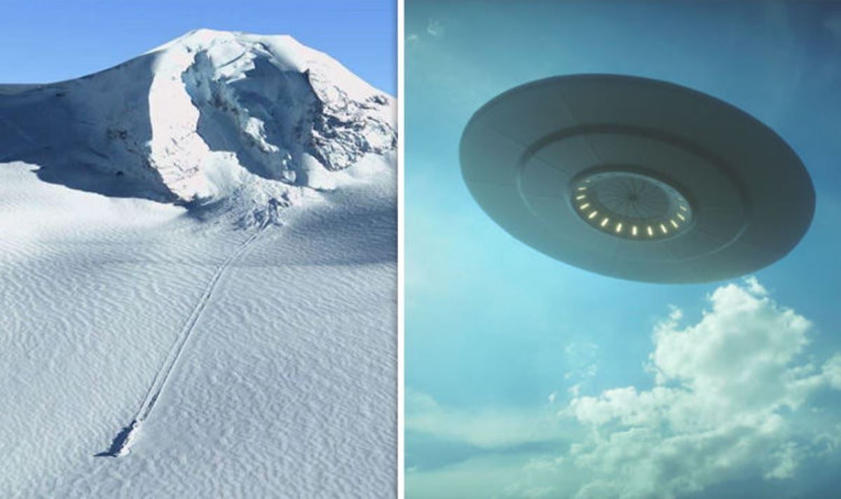 Уфологи обнаружили в Антарктиде НЛО