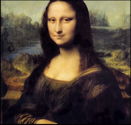 Уфологи увидели инопланетянина на картине "Мона Лиза"
