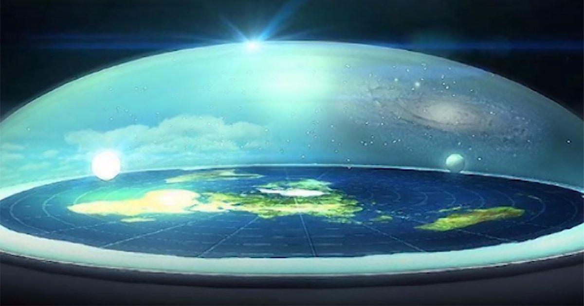 Британские энтузиасты популяризируют теорию о плоскости Земли