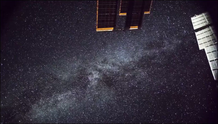 Космонавт запечатлел на видео всю красоту Млечного Пути