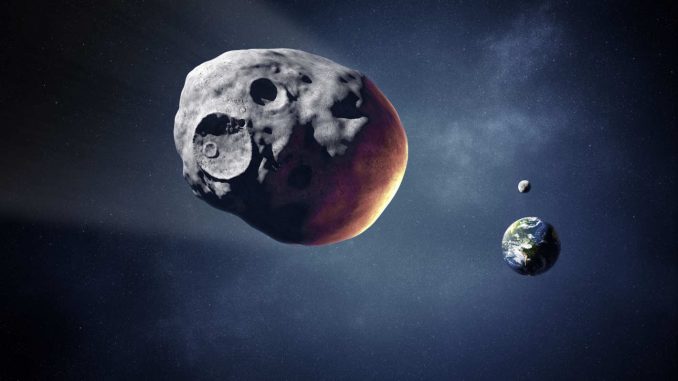 Жители Урала смогут понаблюдать за полетом громадного астероида