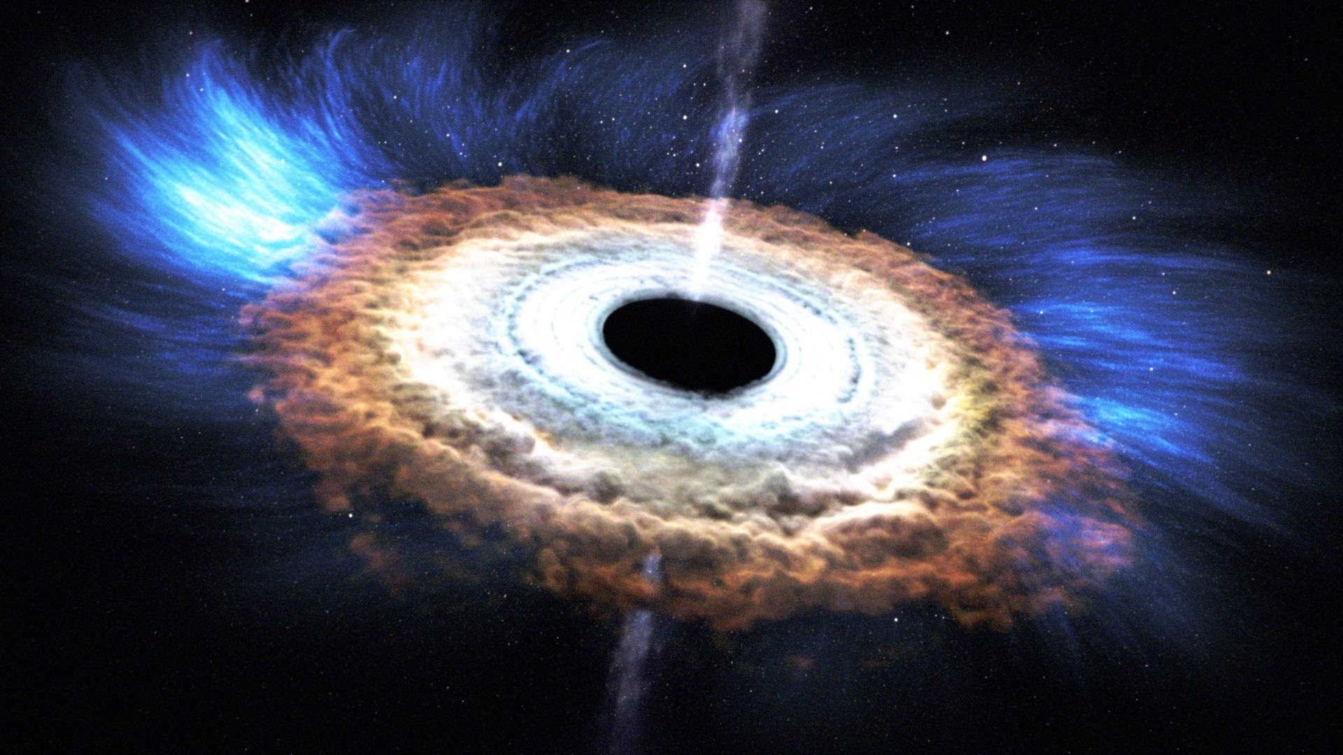 Черные дыры наполнили нашу Вселенную светом