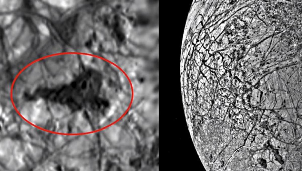 Уфолог нашел следы инопланетян на спутнике Юпитера
