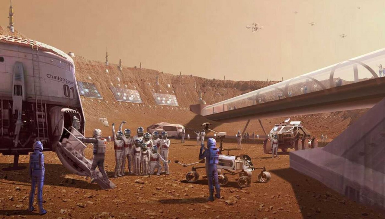 Китайцы разработают симулятор марсианской станции для развития туризма