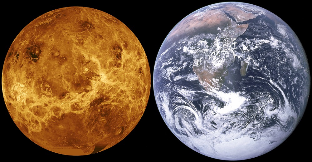 Солнечные вспышки могут вызвать столкновение Венеры с Землей