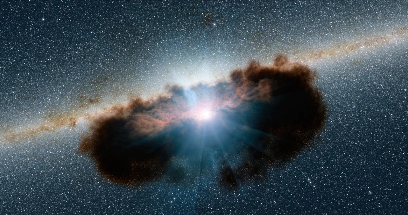 Изучение поведения сверхмассивных черных дыр может помочь в изучении галактик