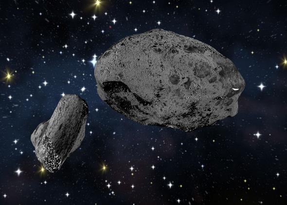 Исследователи: состав Земли был определен столкновением двух астероидов