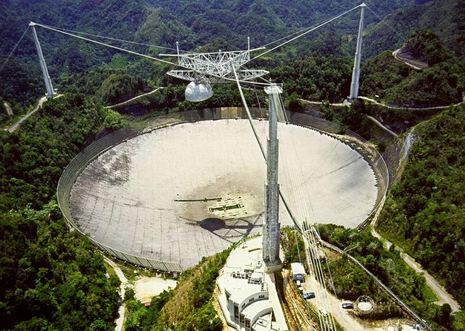 Радиотелескоп обсерватории Аресибо отделался мелкими повреждениями