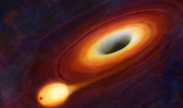 Астрономы НАСА увидели, как из черной дыры вышел непонятный объект