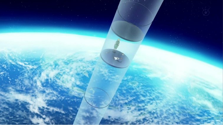 Японцы намерены построить космический лифт к 2050 году