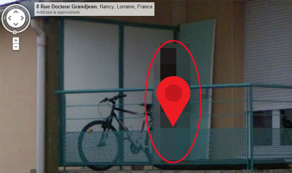 Google Maps заретушировал фото пришельца