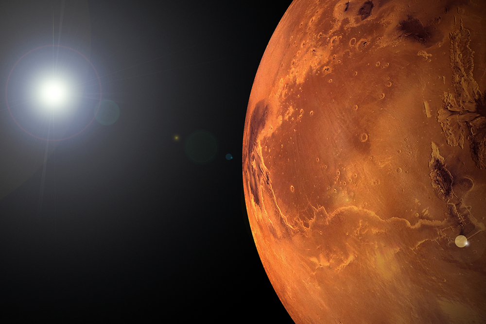 Астрономы: из-за Солнца на Марсе пропала жизнь
