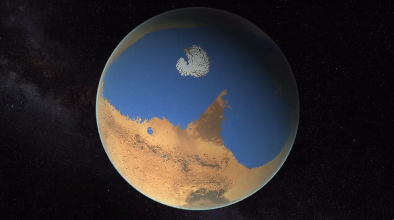 Ученые: жизнь на Землю могли занести обитатели Марса