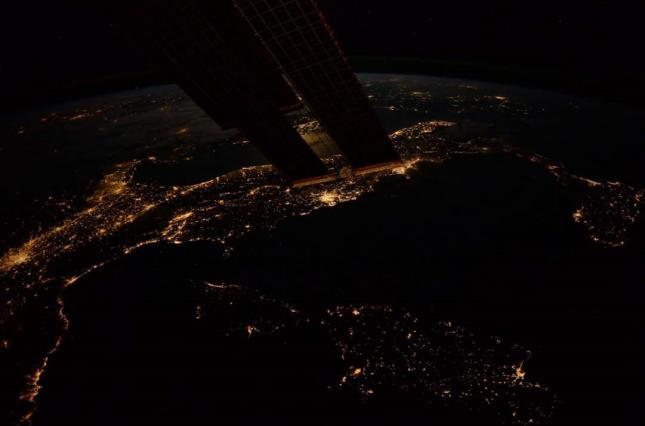 Астронавт ЕКА поделился великолепным фотокадром нашей планеты