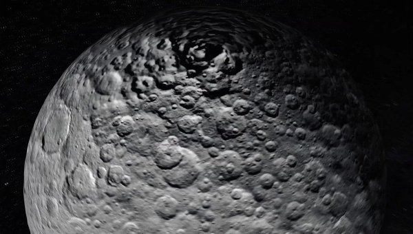 Благодаря зонду Dawn астрономы нашли на Церере остатки древнейшего океана
