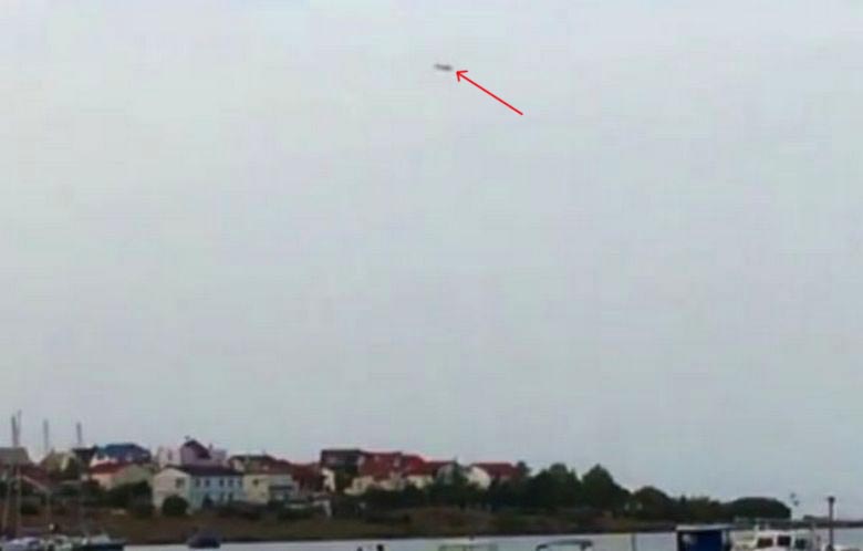 Над Казачьей бухтой в Севастополе был замечен неопознанный летающий объект