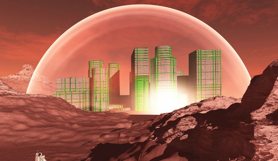 Американские ученые подготовили проект марсианской колонии в виде леса