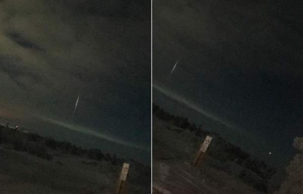 Над Большим Невольничьим озером канадец заметил НЛО со световым лучом