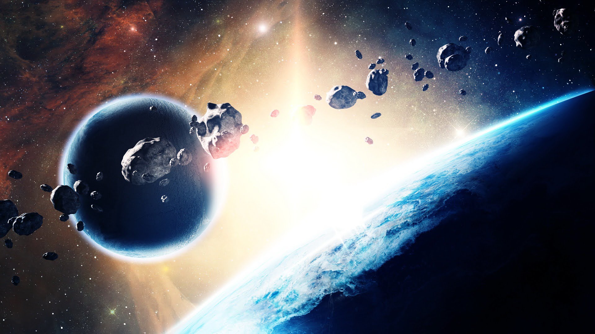 Исследователи не исключают, что астероиды могут неожиданно начать бомбардировку Земли