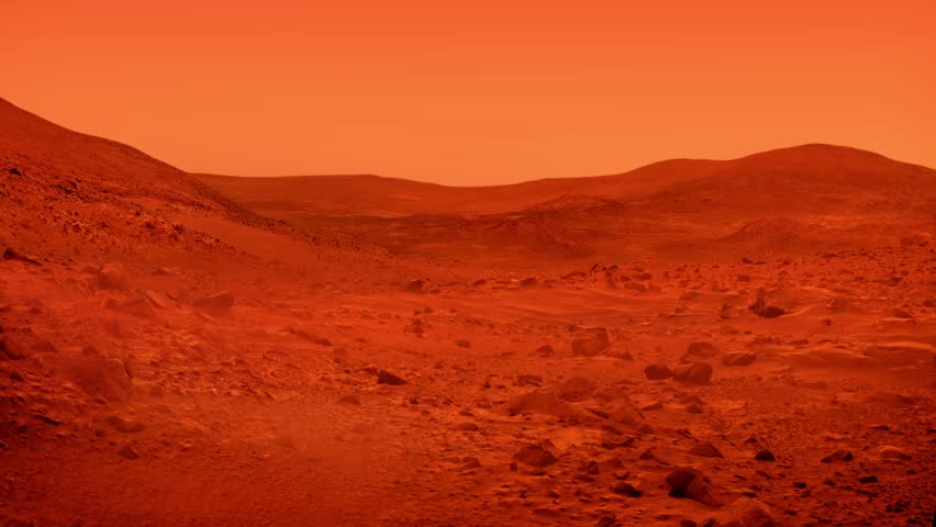 Ученые выяснили, почему поверхность Марса обрела насыщенный красный цвет