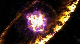 Астрономы наблюдали за взрывом громадного светила