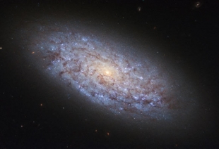«Хаббл» сфотографировал неправильную галактику