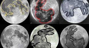 Нейросеть увидела на Луне очертания животных