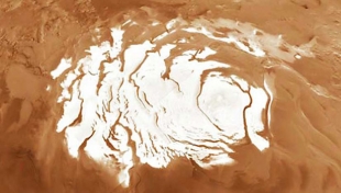 Ученые: Марс сотрясают снежные бури