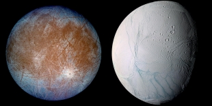 Специалисты НАСА изучат Европу и Энцелад с целью обнаружить на них жизнь