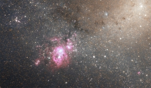 НАСА продемонстрировало впечатляющие снимки спиралевидной галактики