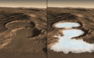 Ученые: Марс когда-то был более теплой и влажной планетой
