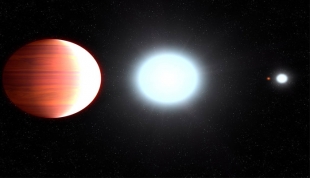 На экзопланете Kepler-13A b идет необычный снег из оксида титана